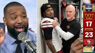 Dan Quinn must be FIRED - Chris Canty callout Jayden Daniels & Commanders in 23-17 lose to 49ers