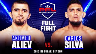 Full Fight | Akhmed Aliev vs Carlao Silva | PFL 2, 2019