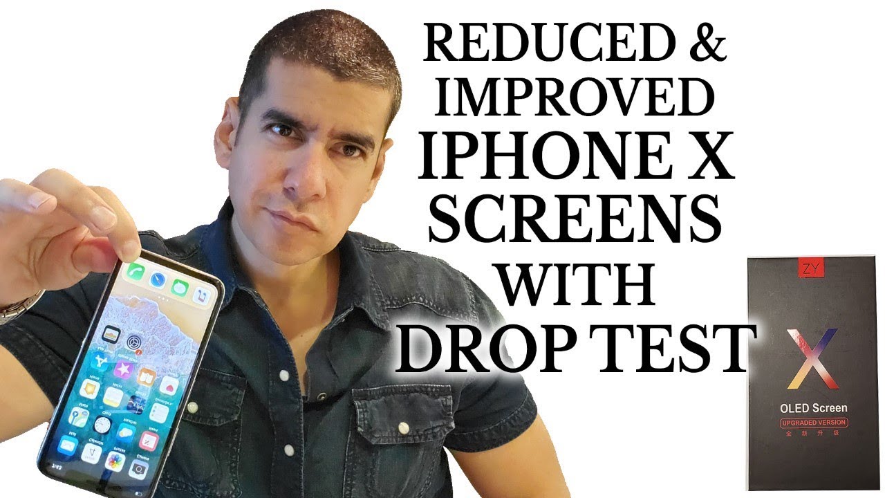 Hard OLED Replacement Screen Drop Test 
