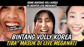 Temu Kangen Di Live Megawati 🤗 Eonnie Yeum Dan Kim Chae Na Heboh Dan Bahagia 😂