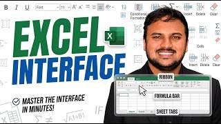 Microsoft Excel Interface Overview | Getting Started with Excel in Marathi.