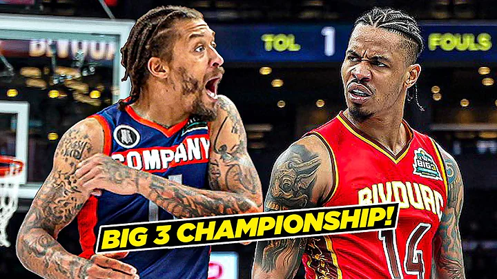 Michael Beasley vs Gerald Green HISTORIC Big 3 Championship Game | UNBELIEABLE END To The Szn 7