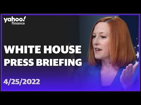 LIVE: White House Press Briefing with Press Secretary Jen Psaki