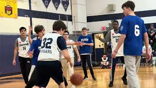 Patrick Ryan hits the shot during Chatham's fourth-quarter comeback