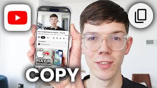 How To Copy YouTube Video Link In Mobile - Tutorial