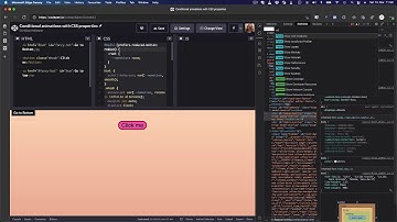 How to use CSS custom properties to create conditional animations and test using Developer Tools