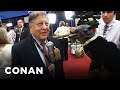 Triumph the insult comic dog hits the final presidential debate  conan on tbs