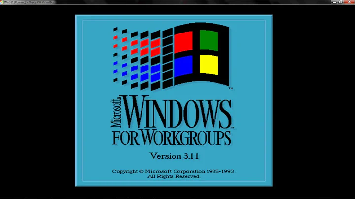 Microsoft Windows for Workgroups 3.11