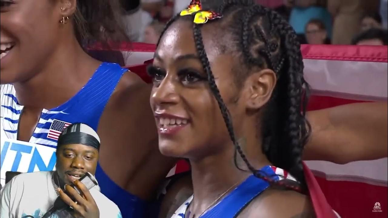 Shaccari Richardson vs Shericka Jackson Anchor Showdown 4x100 Track and