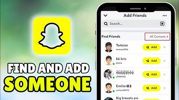How To Find & Add Someone On Snapchat With Phone Number 2025 (Find Without Username) - Full Guide