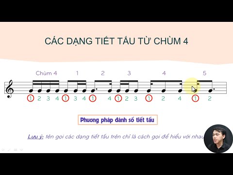 Video BÀI 11 (Phần 1): CÁC DẠNG TIẾT TẤU TỪ CHÙM 4 [Khóa học... - YouTube