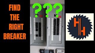 locate a circuit breaker by yourself!