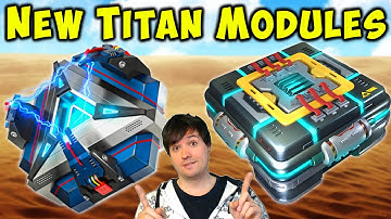 2 NEW Titan Modules - DIFFUSOR & SELF-FIX War Robots Gameplay WR