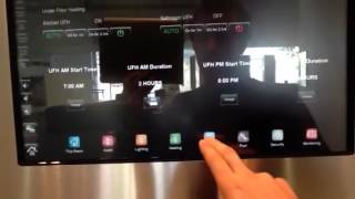 OneTouch running HAI's OmniTouchPro: Electrical Control