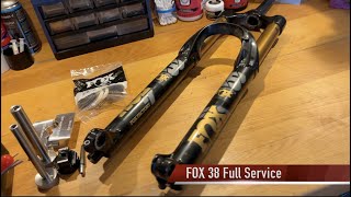 Fox 38 Fork Service - Simple step-by-step instructions