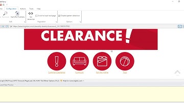 How to scrape the various categories of Biglots websites using Category scraping feature | Webharvy