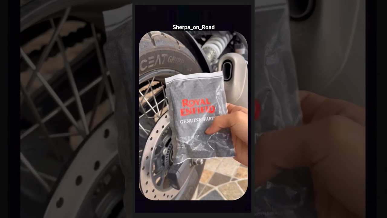 Stop Paying Mechanics for THIS ! (DIY Brake Pads Change) #short #himalayan450 #diy