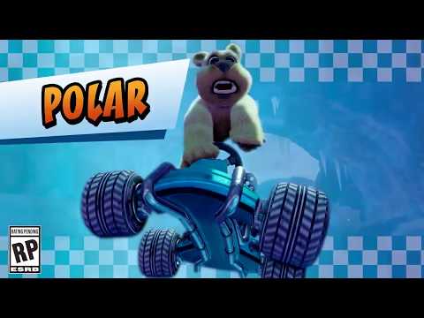 Crash Team Racing Nitro Fueled (Polar Character Showcase)