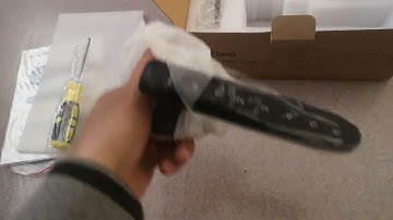 NUTOMO Fingerprint Door Lock Unboxing