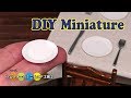 DIY Miniature Dish ミニチュア平皿作り