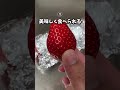 ＼イチゴをもっと美味しく食べる裏ワザ🍓🥰／