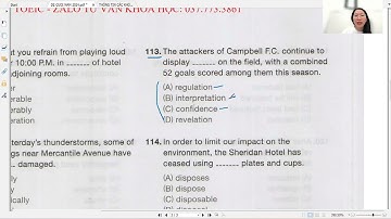 CẬP NHẬT ĐỀ TOEIC CUỐI NĂM 2024 (VIDEO 2) || MS THẮM TOEIC