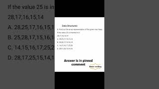 placement mcq questions#coding#java#program#arrays#programming #javascript#codinglife#datastructures