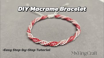 DIY Macrame Bracelet Tutorial | Slow, Step-by-Step & Detailed Tutorial