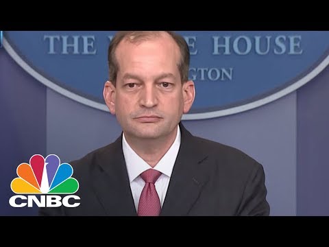 Labor Secretary Alexander Acosta: We Want Students To Have Skills Before Entering Job Market | CNBC