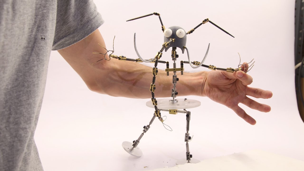 Enjoying a crazy elephant armature making - YouTube