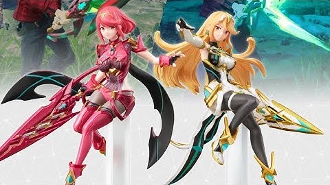 Pyra and Mythra Amiibo - Unboxing