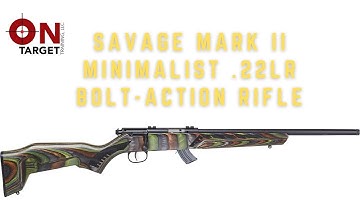 Cover Image for Savage Mark II Minimalist  22LR Bolt Action Rifle