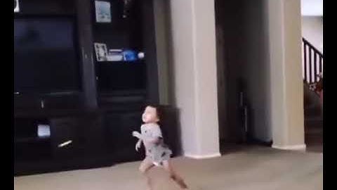 Child shot by nerf gun very dramatically (slow mo)