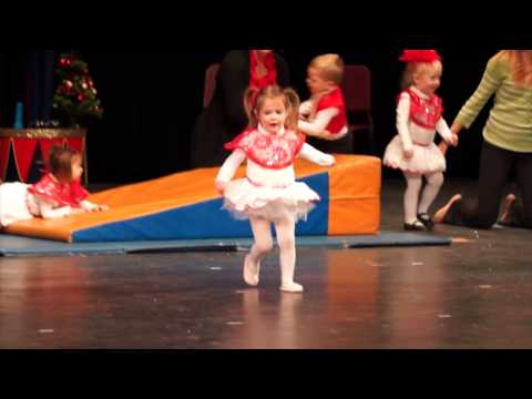 Nolee's first dance recital with Jan's School of Dance