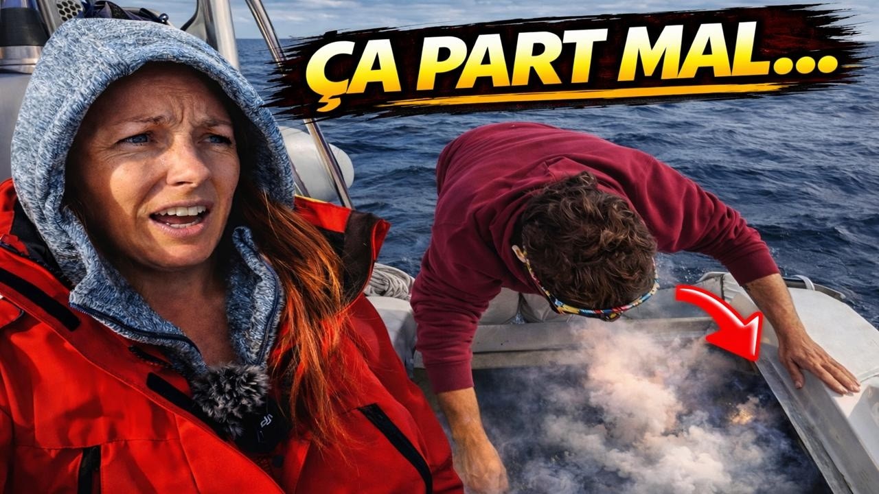 ⁣Départ raté… nos moteurs nous lâchent 😱