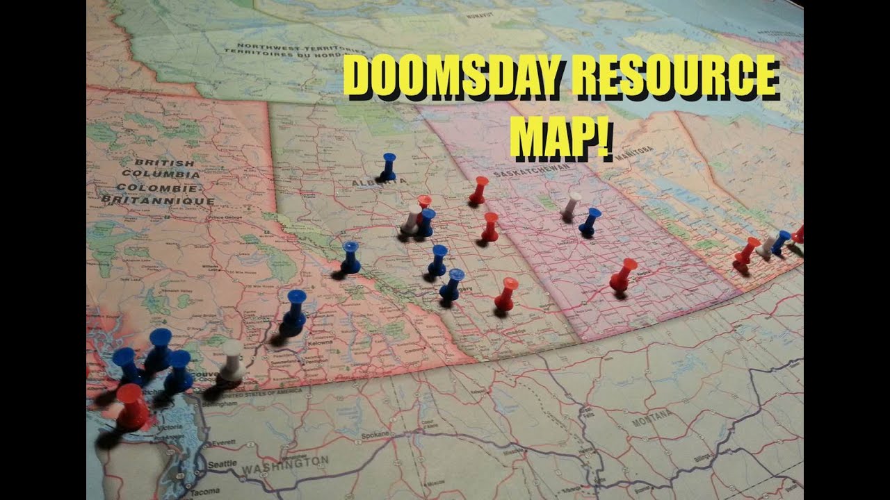 Making a Doomsday Resource Map | Canadian Prepper