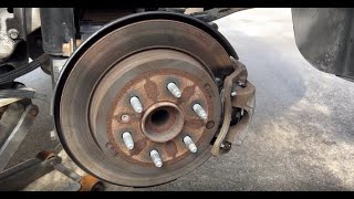 How to Replace rear Brakes 2015 Chevy Traverse. by GP DIY 4,586 views 1 year ago 4 minutes, 55 seconds