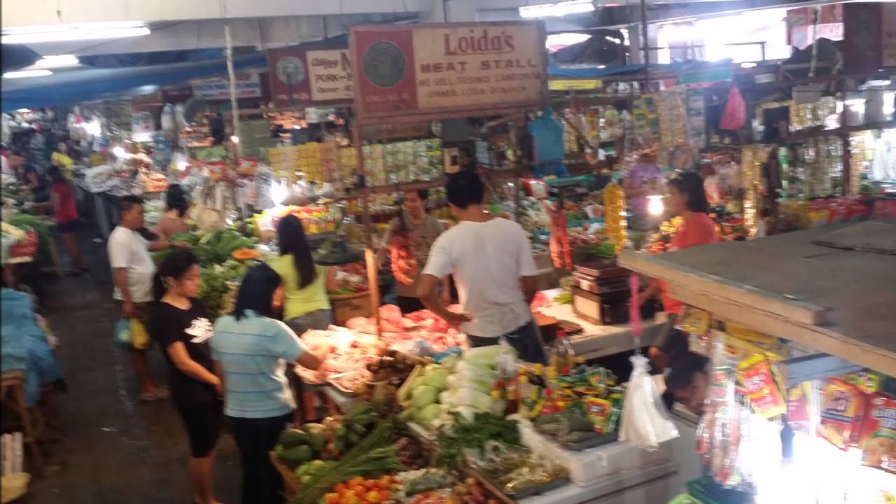 the market of Olongapo city, Phillipines