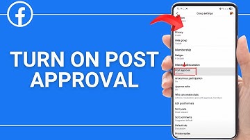 How To Turn On Post Approval in Facebook Group?