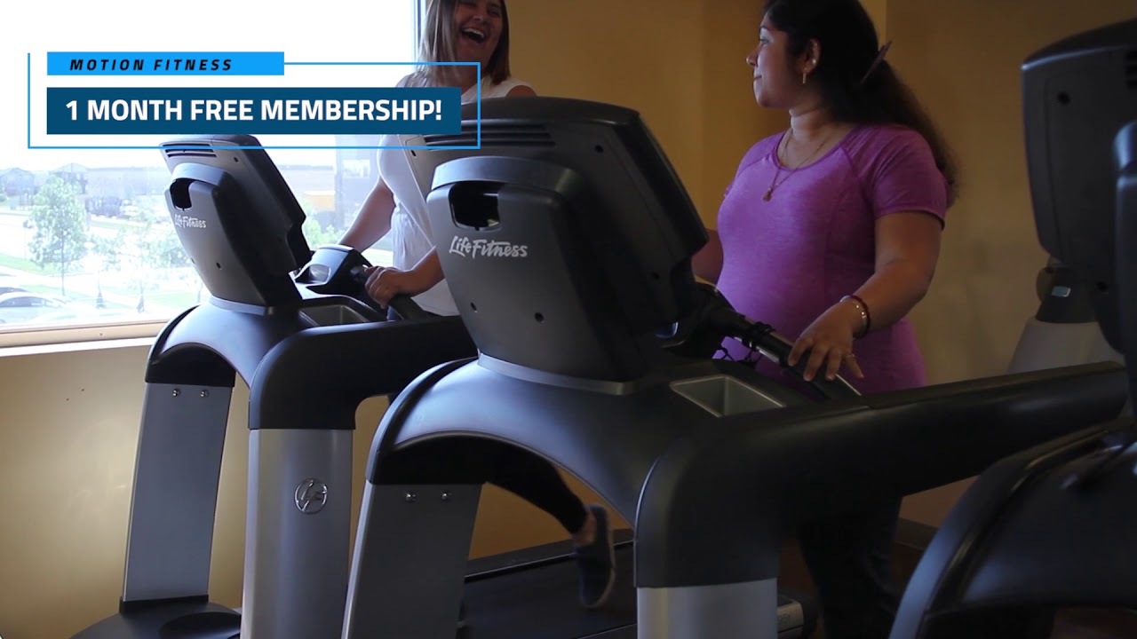 One Month Free Membership at Motion Fitness YouTube