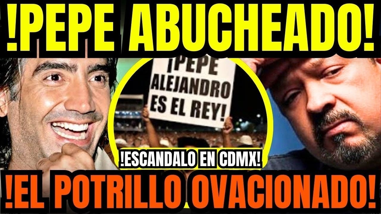 ¡RIDICULO MONUMENTAL! PEPE HUYE ABUCHEADO EN MÉXICO MIENTRAS EL POTRILLO LO HUMILLA SIN PIEDAD🤯