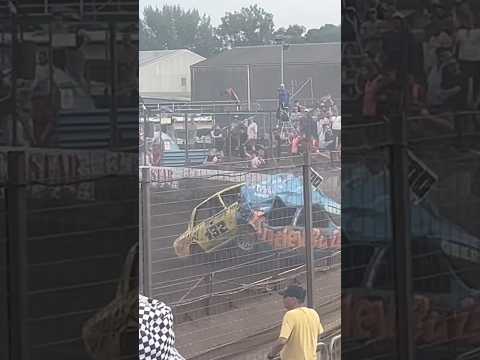 #132 Jack Wyatt With A Huge Shot On #200 At The Victor Testimonial At Kings Lynn #bangerracing