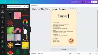 Step by Step Guide to Creating a Restaurant Menu in Canva, Design a Cafe Menu like a Pro with Canva