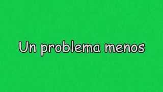 Video thumbnail of "Cuarteto de Nos - Un problema menos (Letra + HD) Lyrics Video"