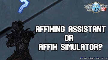 PSO2 - Affixing Assistant or Affixing Simulator