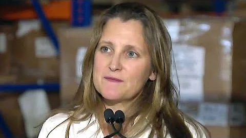 Chrystia Freeland: 'I am a very privileged person'...