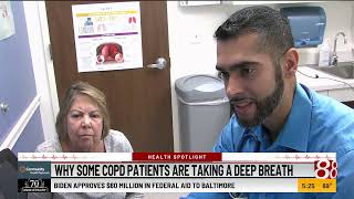 Health Spotlight: Why some COPD patients are taking a deep breath