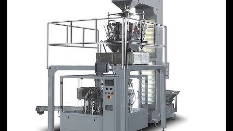Automatic Doypack Packing Machine With Multihead Weigher