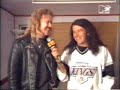 JAMES HETFIELD | METALLICA Interview Donington 1991 MTV | Headbanger's Ball | Riki Rachtman