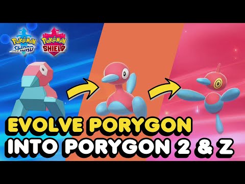 How To Evolve Porygon Into Porygon 2 & Porygon-Z In Pokemon Sword & Shield (The Isle Of Armor DLC)